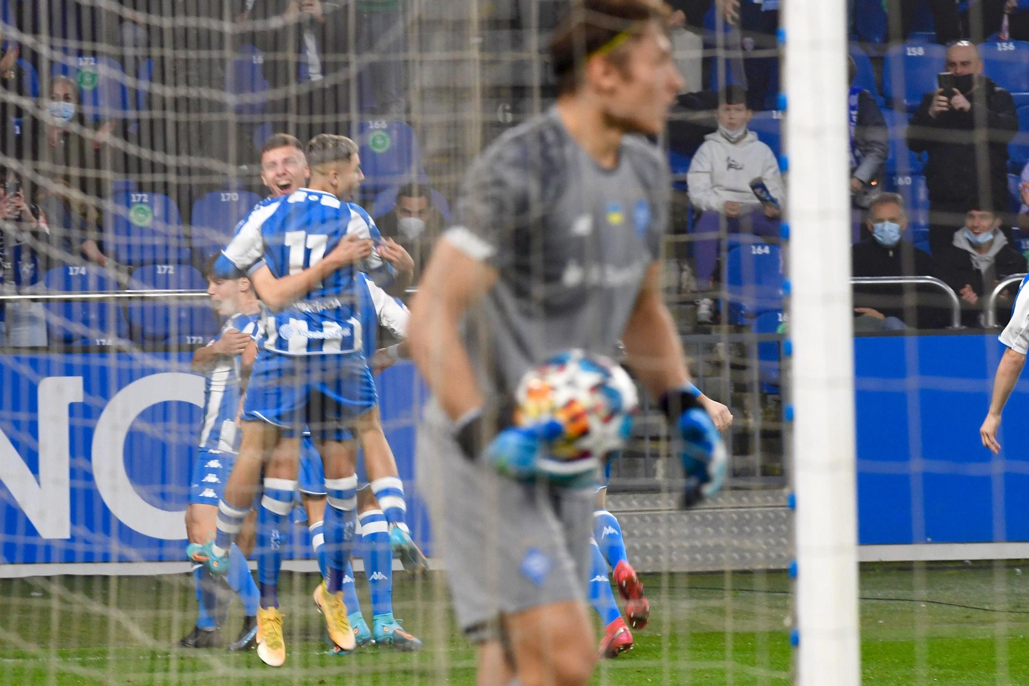 El Dépor juvenil cae en la Youth League contra el Dynamo de Kiev en los penaltis