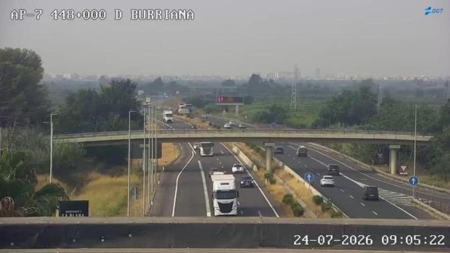 Tráfico en Castellón:  la DGT señala cortes de carril por obras en diversas vías