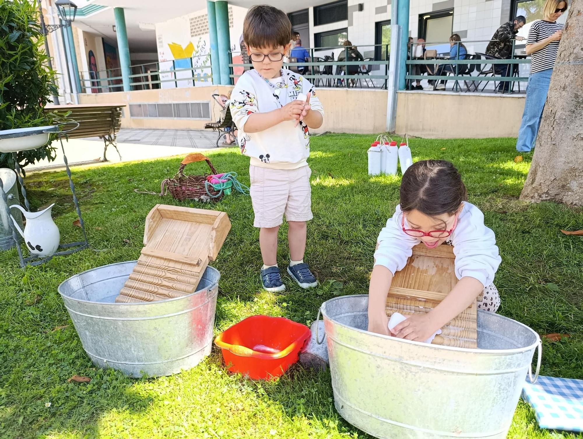Los pequeños de Llanera conocen los oficios tradicionales