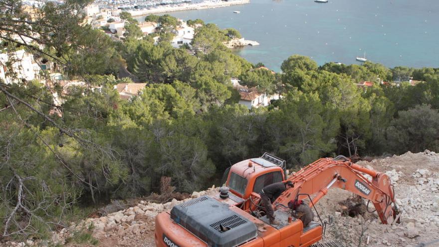 Die Bagger rücken wieder häufiger auf Mallorca an.