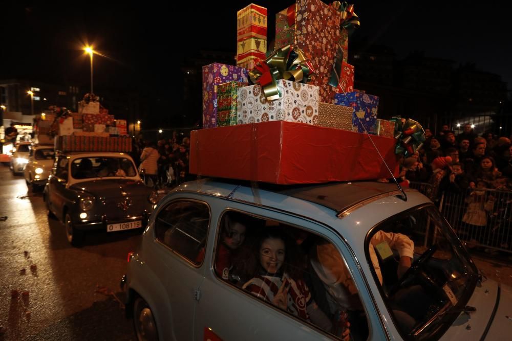 Cabalgata de Reyes 2019 en Gijón