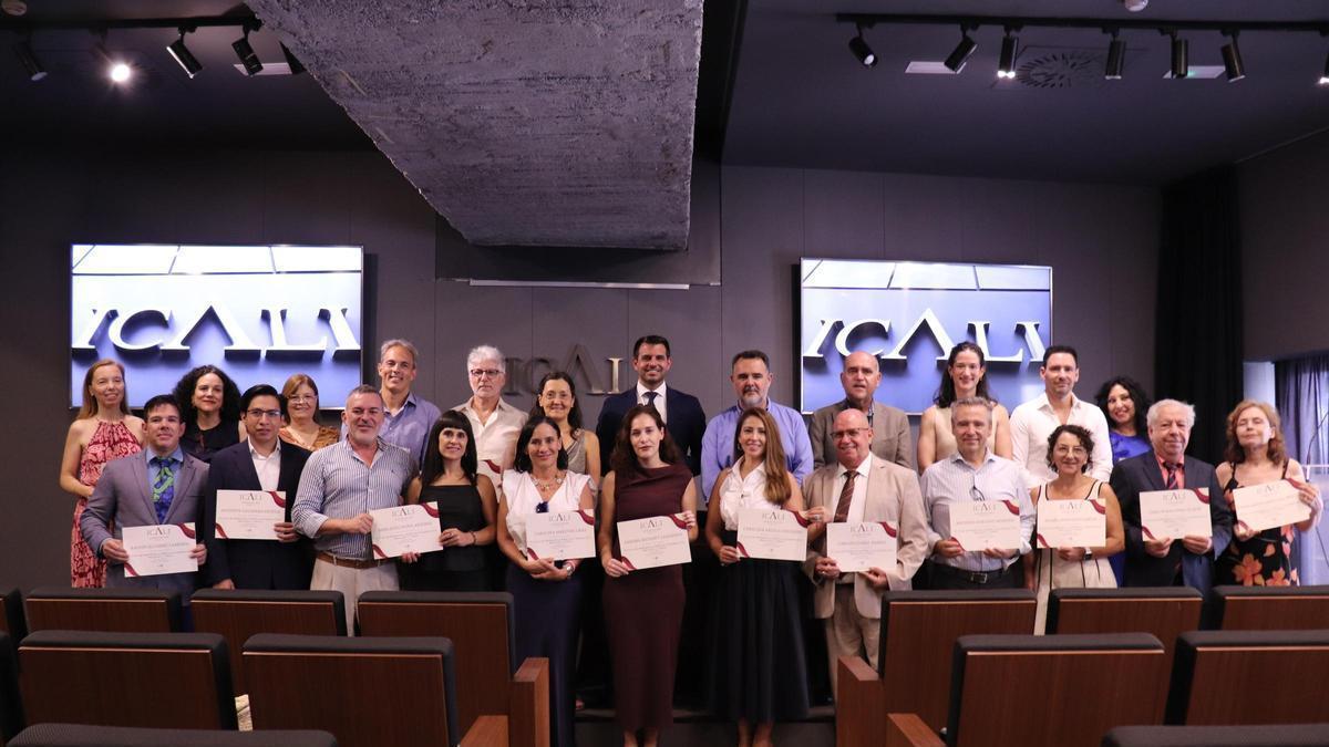 Un momento de la clausura del curso del ICALI.