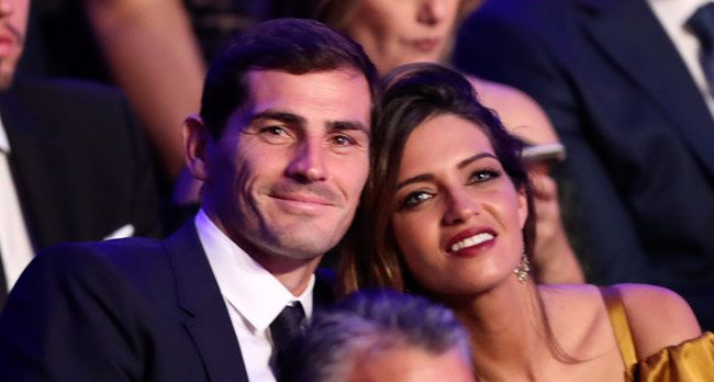 Iker Casillas y Sara Carbonero en los premios 'Dragón de Oro' de Oporto, en 2017.