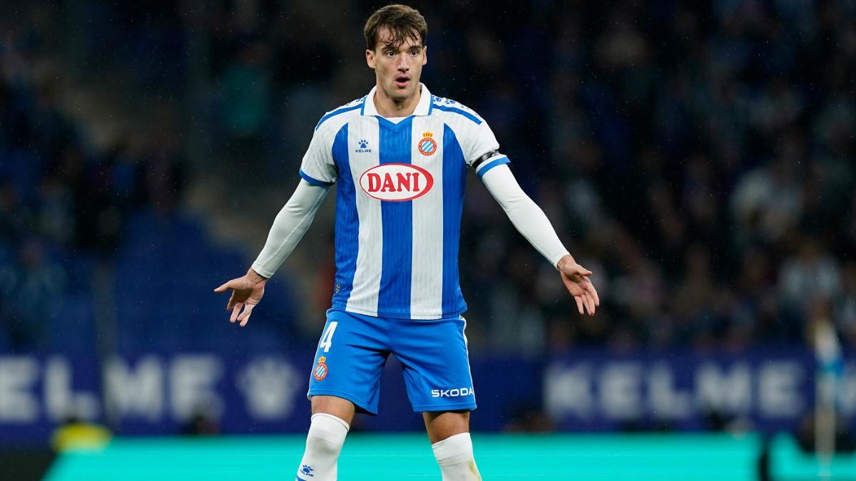 Urko González, en el duelo contra el Barça