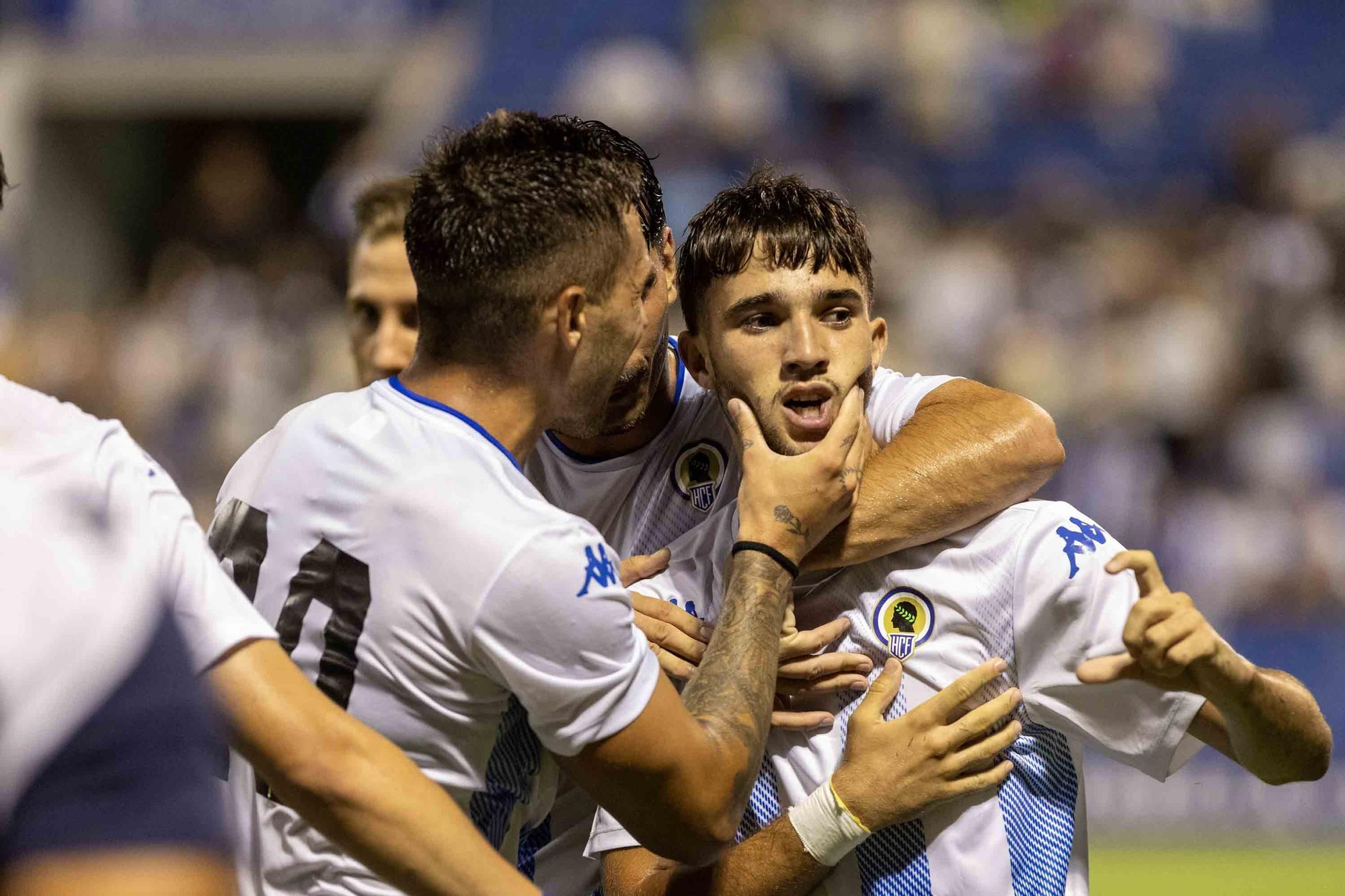 El Hércules se impone 2-0 al Elche en un derbi de nivel en el Rico Pérez