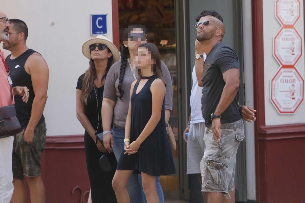 Eva Longoria besichtigt Palma de Mallorca