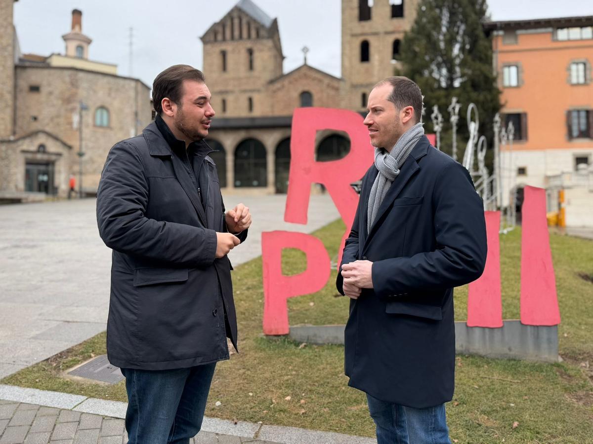 Daniel Ruiz i Juan Fernández, a Ripoll