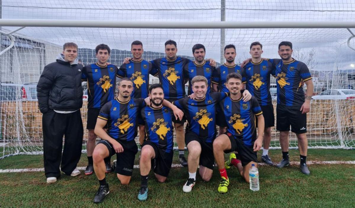 Equipo del RB Academy de la Liga Keniata de Moaña.