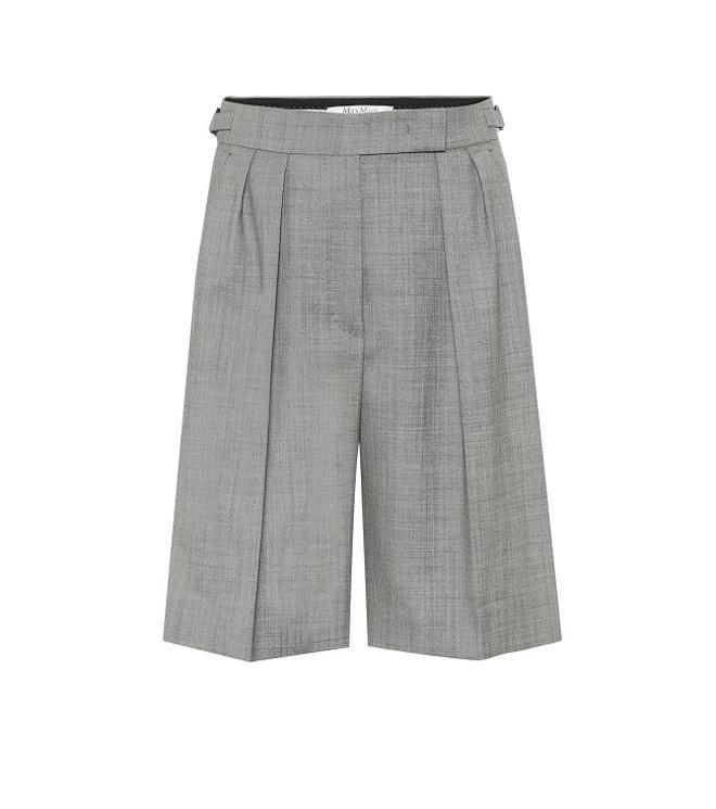 Bermudas de pinzas, de Max Mara