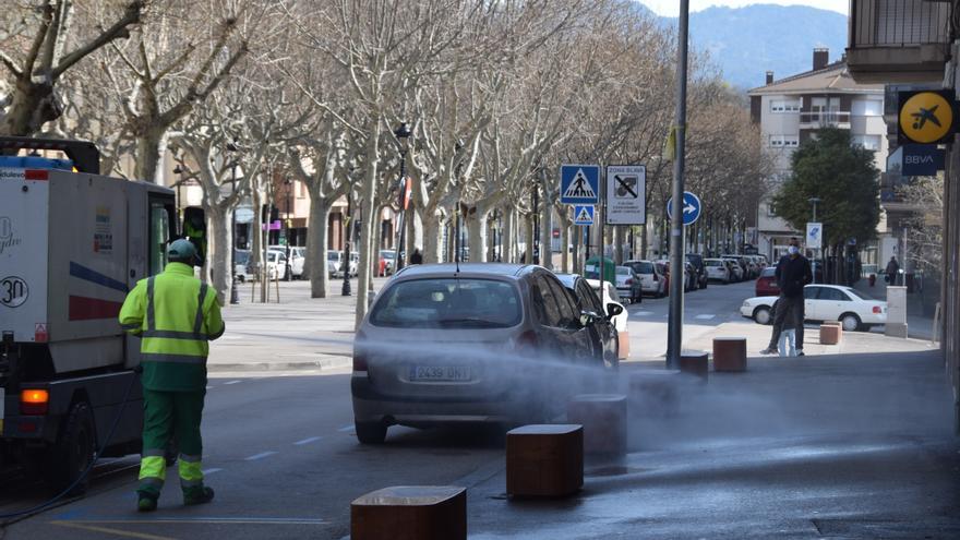 L&#039;Ajuntament de Berga comunica als treballadors de la neteja viària la solució per tancar el conflicte