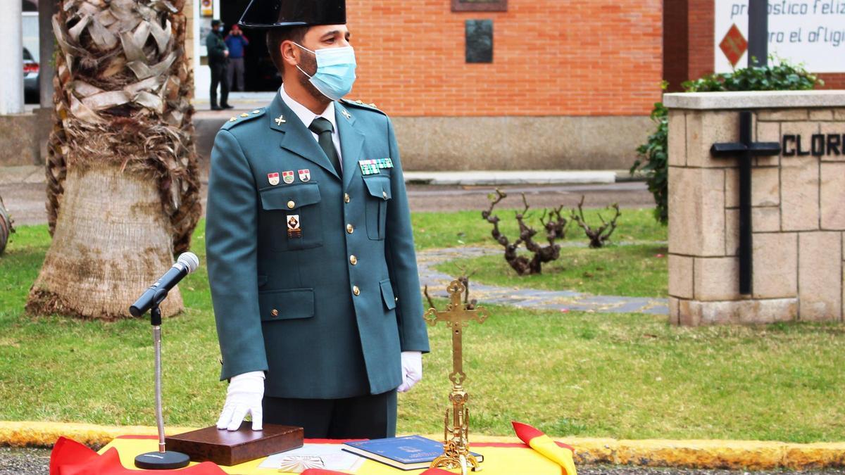 Toma de posesión del nuevo jefe de la Guardia Civil de Zamora