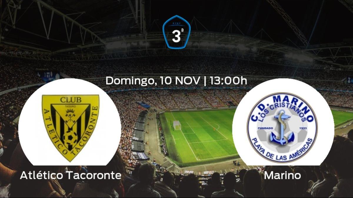 Previa del encuentro: el Atlético Tacoronte recibe al Marino en la duodécima jornada