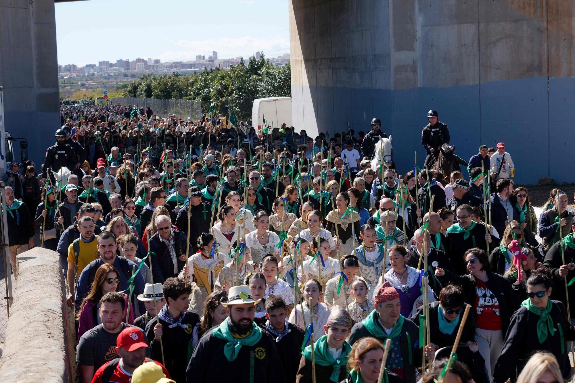 Los castellonenses rememoran sus orígenes con la Romeria