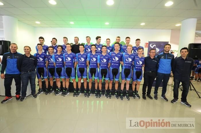 Presentación del Valverde Team en Murcia