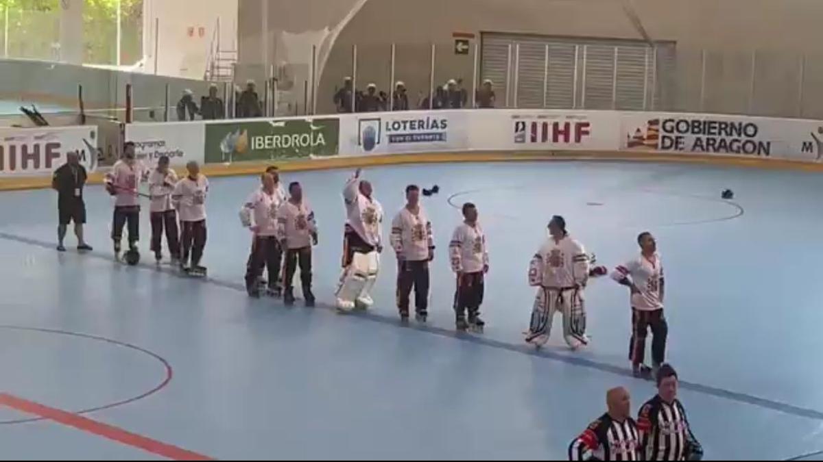 La selección española de veterano concluyó tercera este torneo.