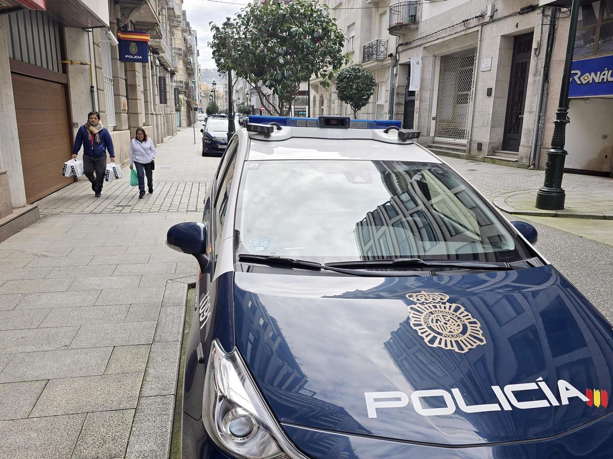 Foto de archivo de un vehículo policial.