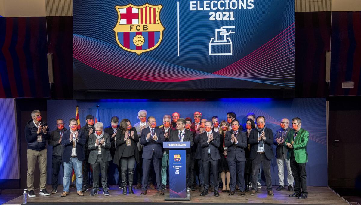 Plebiscit a Laporta el 15 de març