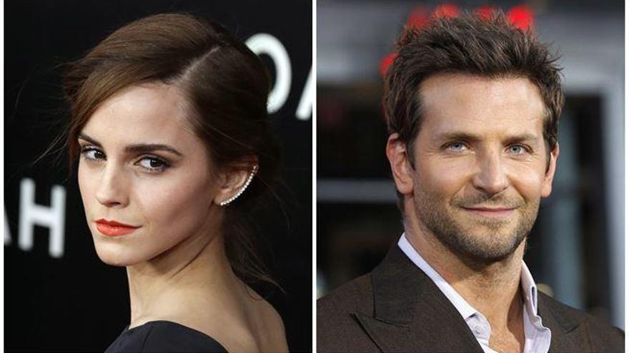 Emma Watson y Bradley Cooper.