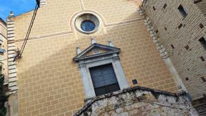 Iglesia de LEnsenyança, junto al colegio religioso que ha acogido, hasta este pasado octubre, las últimas monjas de la Companyia de Maria.