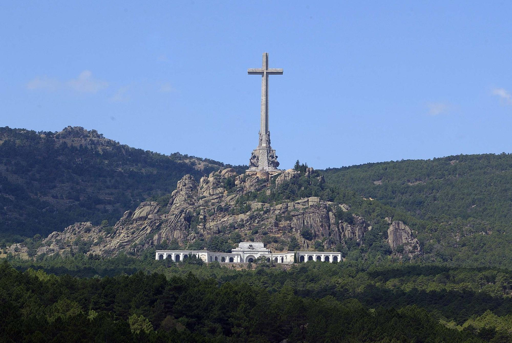 Una panorámica del Valle de los Caídos.