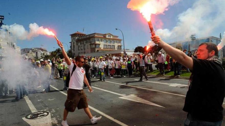 Una imagen de la manifestación.