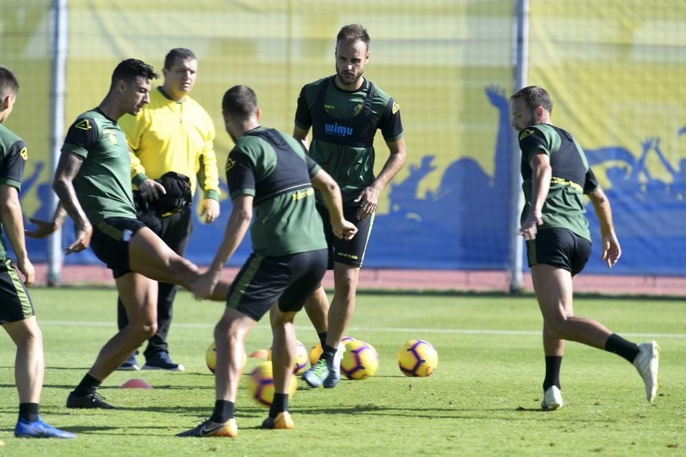 Entrenamiento de la UD Las Palmas