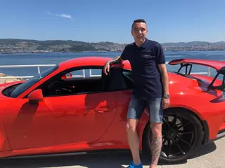Aspas confiesa su pasión por el motor: "Me gustaría probar el mundo del rally"