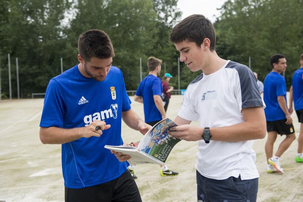 Entrenamiento del Real Oviedo