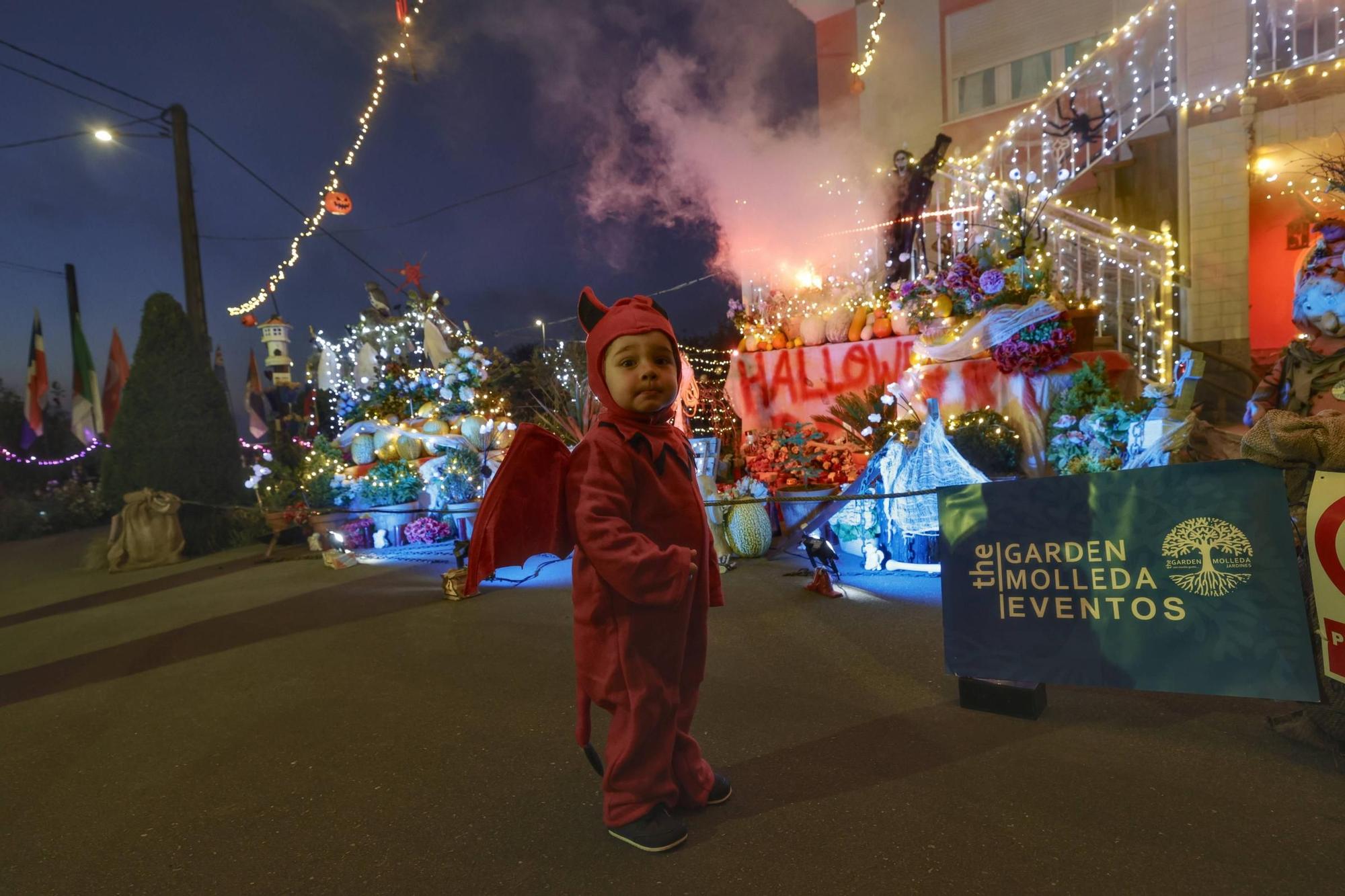 EN IMÁGENES: El Jardín de Molleda lleva a Corvera el terror de Halloween