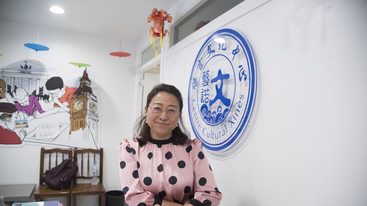 Wang Xiaobing és la fundadora i responsable cel Centre Cultural Xinès de Manresa