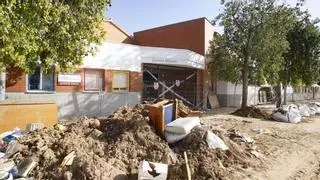 Més Algemesí alerta del riesgo de reconstruir junto al Magro el colegio dañado por la dana