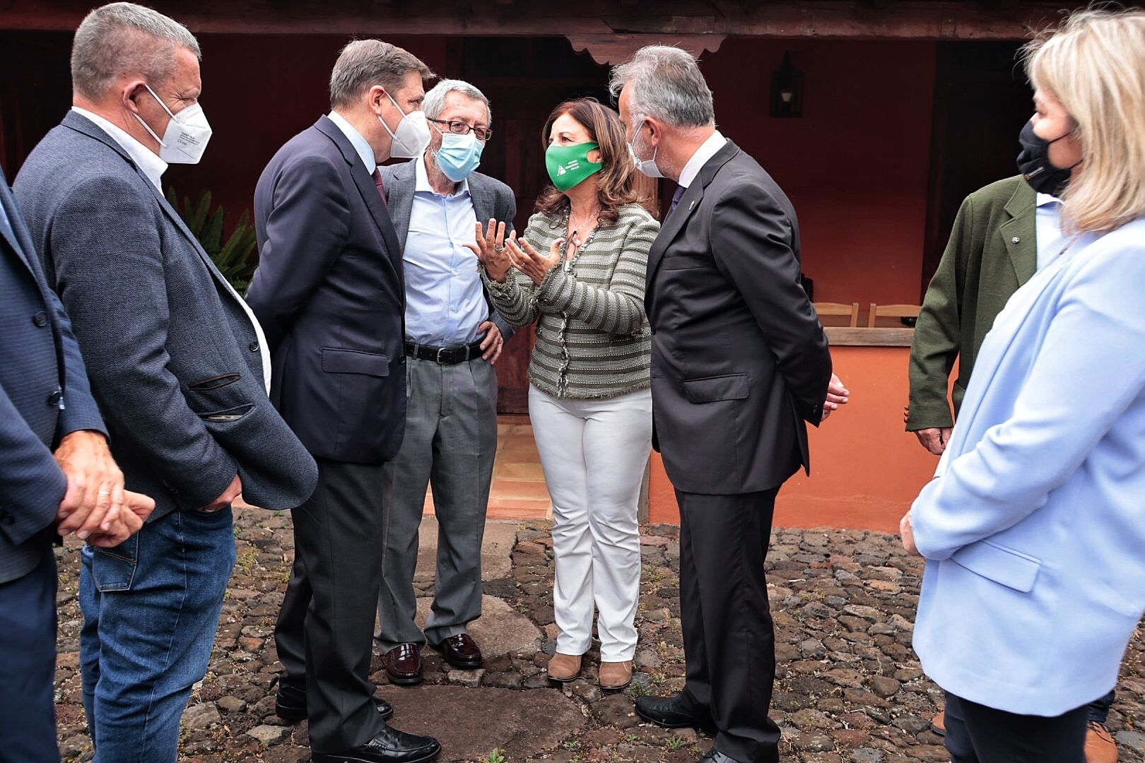 Visita a Tenerife de Luis Planas