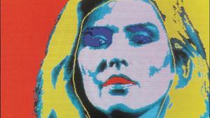 Warhol creó el retrato de Debbie Harry en un ordenador Commodore