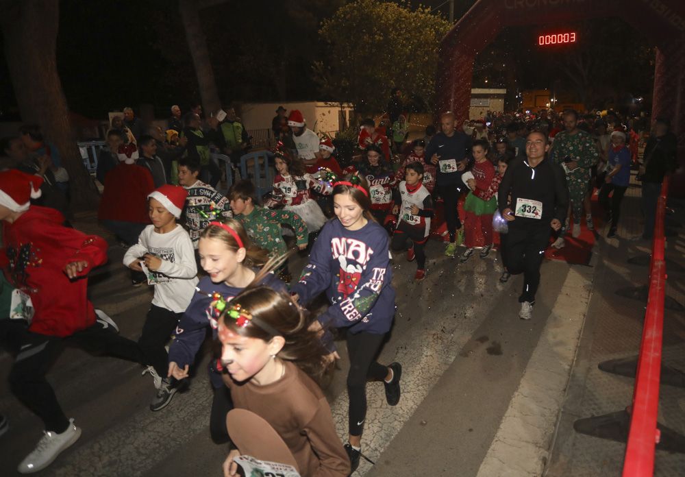 Carrera de San Silvestre en Canet d'En Berenguer.