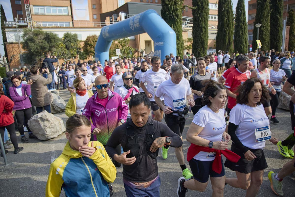 Les imatges de la Marxa Solidària pels 70 anys del Trueta