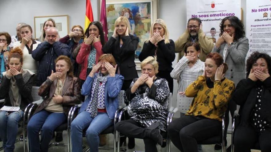 Presentación, ayer, de la campaña de la Consejería.