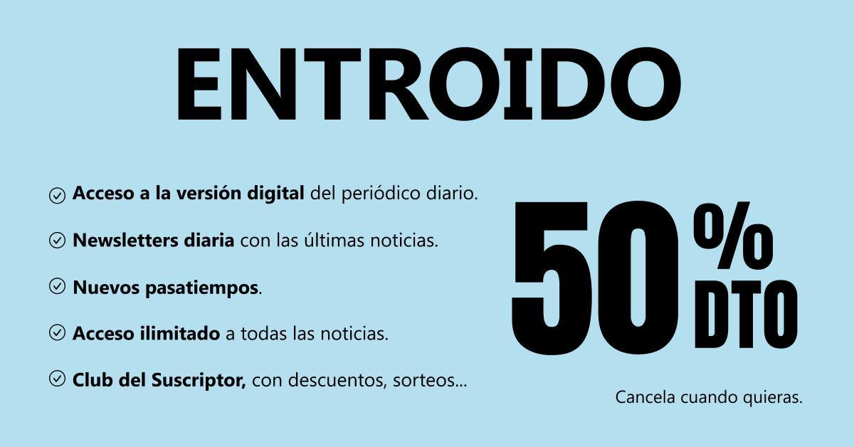 Promoción de Entroido para suscriptores.