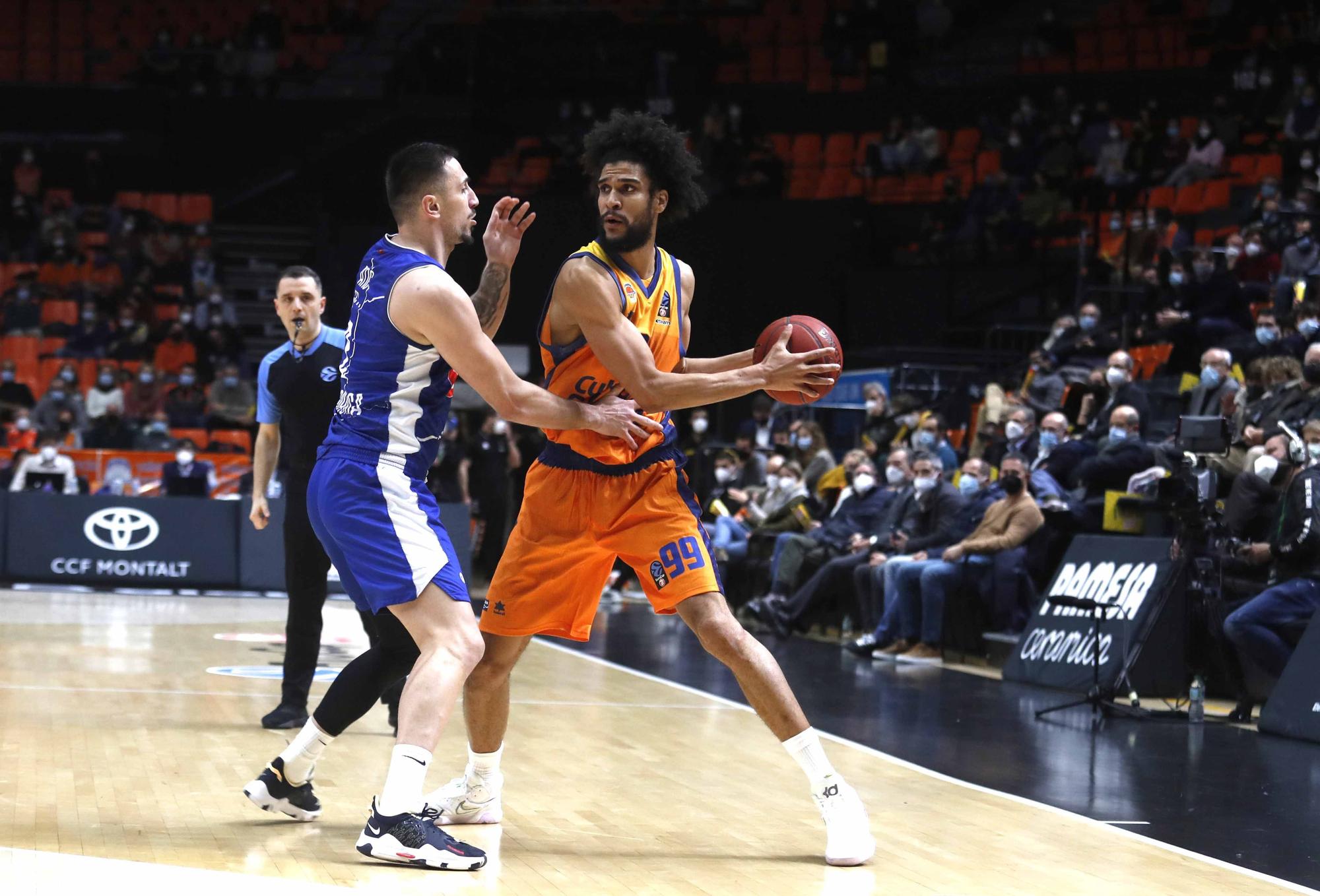 La  victoria de Valencia Basket ante el Buducnost