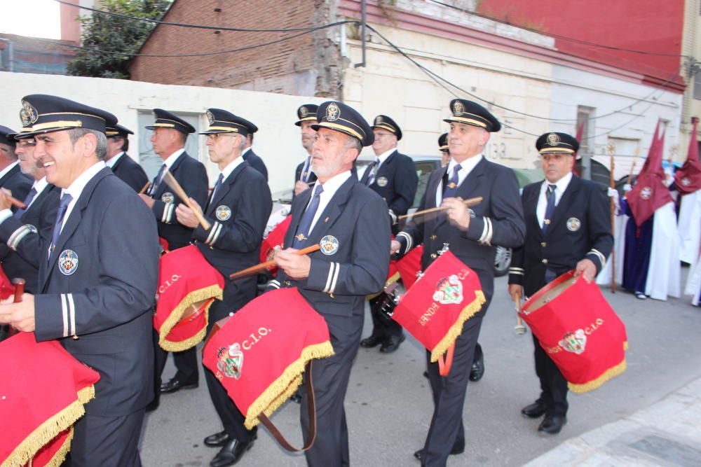 Procesión conjunta de las imágenes del Cabanyal