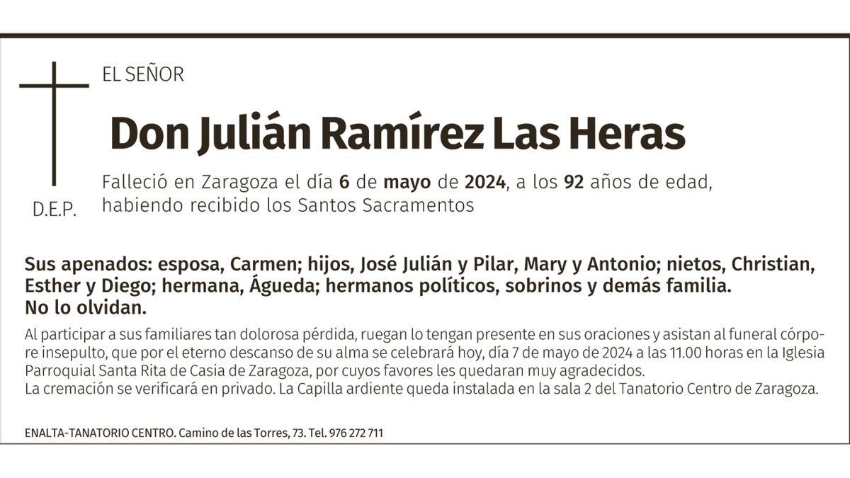 Don Julián Ramírez Las Heras