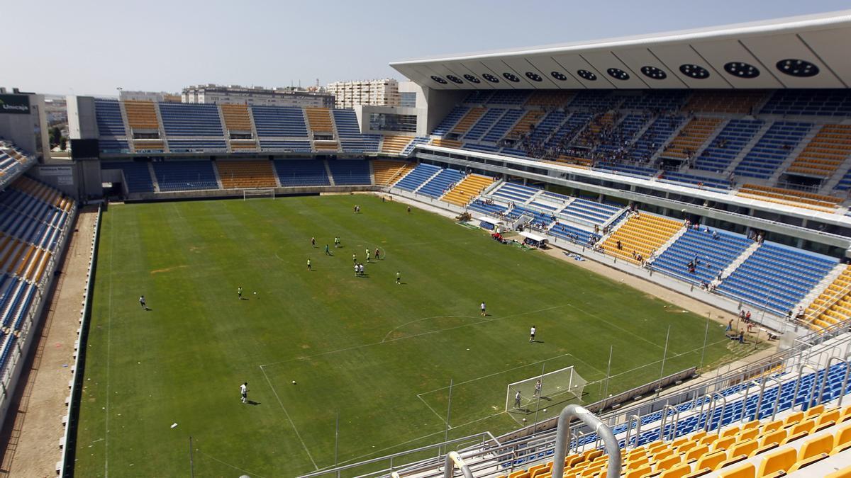 El estadio del Cádiz, el Nuevo Mirandilla efe