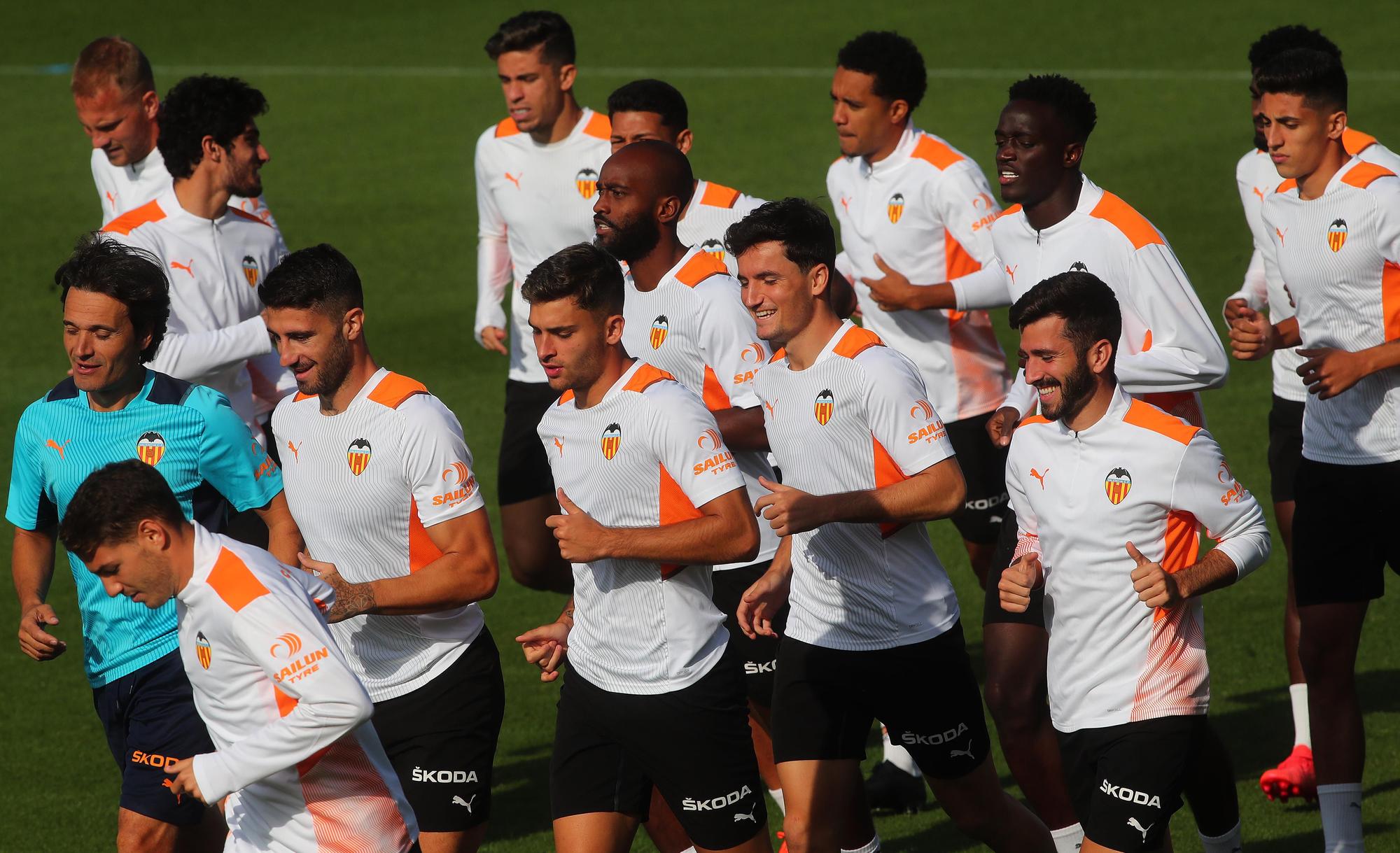 Así ha sido el entrenamiento de hoy del Valencia CF