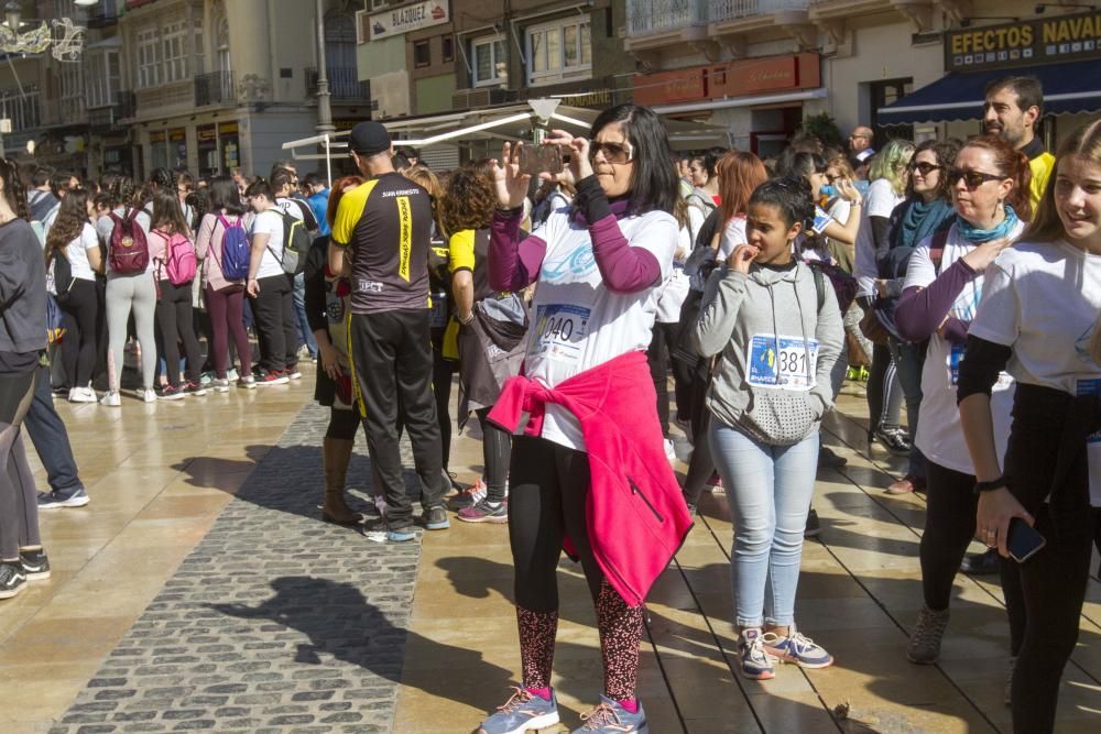 Marcha y lectura del manifiesto por la plena inclusión en Cartagena