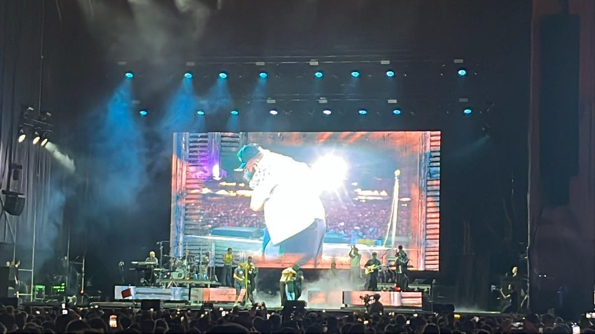 Pedida de mano en el concierto de Manuel Turizo.