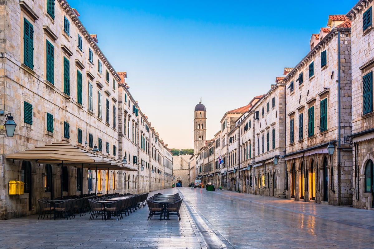 Calle Stradun, Dubrovnik