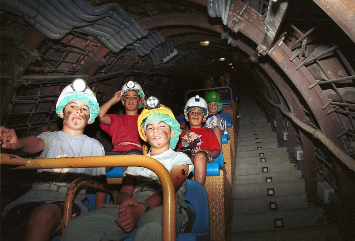 Interior del Museo Minero de Escucha