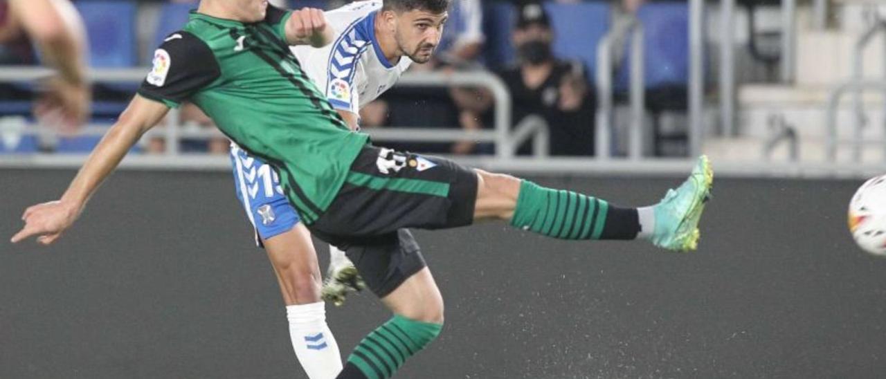 Mellot, durante el cruce liguero frente al Eibar.