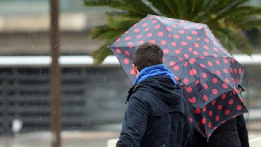 La lluvia ha hecho acto de presencia en Málaga capital desde el pasado fin de semana.