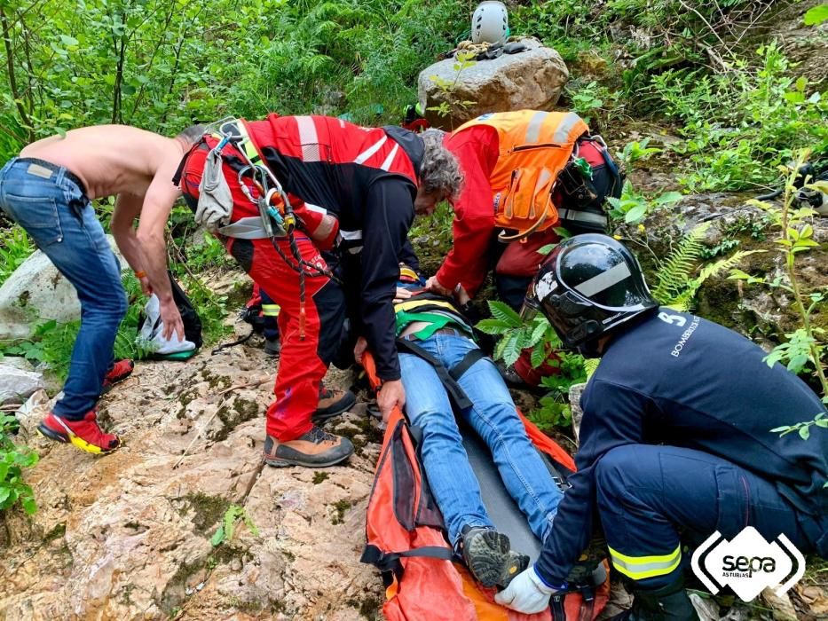 Herido un turista en la Senda del Oso diez días después de que falleciera otro