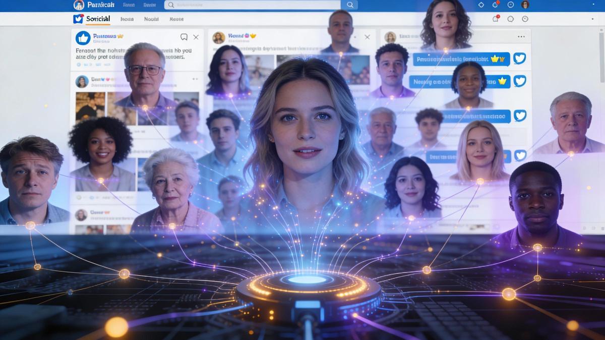 Miles de identidades falsas coordinadas mediante algoritmos ocultos pueden aparecer como perfiles reales e independientes en redes sociales, fabricando consensos que parecen espontáneos.